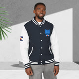 Colorado Blue Bear Letterman Jacket, Unisex Varsity Style, Perfect for Sports Fans, College Events, Casual Wear, Gifts for Him/Her