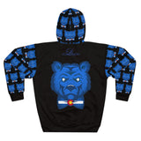 ZeLimited Blue Bear Colorado Hoodie (Men's All Black)