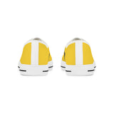 ZeLimited Male Elk Silhouette Men's Low Top Sneakers (yellow)