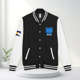 Colorado Blue Bear Letterman Jacket, Unisex Varsity Style, Perfect for Sports Fans, College Events, Casual Wear, Gifts for Him/Her