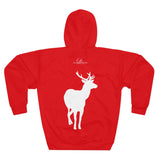 ZeLimited Female Elk Silhouette Hoodie (Red)