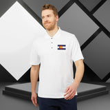 Embroidery Colorado flag - Men's polo