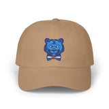 Classic Dad Cap with Blue Bear Embroidery - Casual and Stylish Headwear for everyone