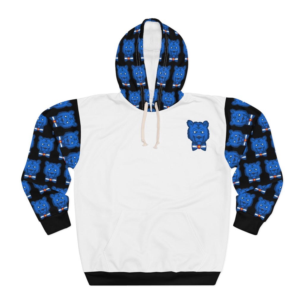 ZeLimited Blue Bear Colorado Hoodie (Men's Black & White)