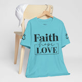 Faith, Hope, Love women's t-shirt