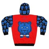 ZeLimited Blue Bear Colorado Hoodie (Men's Red & Black)