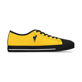 ZeLimited Female Elk Silhouette Women's Low Top Sneakers (Yellow)