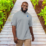 BLUE BEAR Stylish Polo Shirt - Embroidered Design, Casual Wear, Gift Idea, Travel Apparel, Summer Fashion