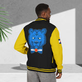 Colorado Blue Bear Letterman Jacket, Unisex Varsity Style, Perfect for Sports Fans, College Events, Casual Wear, Gifts for Him/Her
