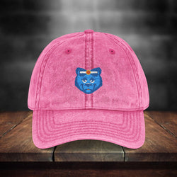 Blue Bear - Women's Vintage Hat - By ZeLimited
