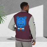 Colorado Blue Bear Letterman Jacket, Unisex Varsity Style, Perfect for Sports Fans, College Events, Casual Wear, Gifts for Him/Her