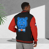 Colorado Blue Bear Letterman Jacket, Unisex Varsity Style, Perfect for Sports Fans, College Events, Casual Wear, Gifts for Him/Her