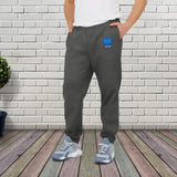 Colorado Blue Bear Cozy Unisex Fleece Joggers - Casual Wear, Comfortable Loungewear, Pants for Gym, Home, Travel, Gifting