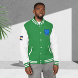 Colorado Blue Bear Letterman Jacket, Unisex Varsity Style, Perfect for Sports Fans, College Events, Casual Wear, Gifts for Him/Her