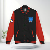 Colorado Blue Bear Letterman Jacket, Unisex Varsity Style, Perfect for Sports Fans, College Events, Casual Wear, Gifts for Him/Her