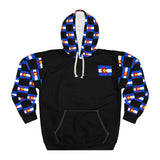 ZeLimited Colorado Checkered Flag Hoodie (All Black)