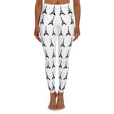 PARIZ Eiffel Tower Leggings (white with black)