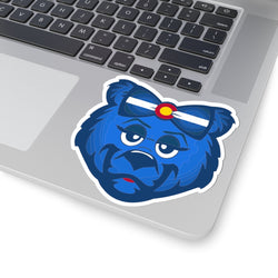 COLORADO Blue Bear - Kiss-Cut Stickers/Cute Laptop Decor