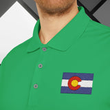 Embroidery Colorado flag - Men's polo