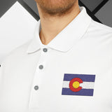 Embroidery Colorado flag - Men's polo