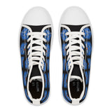 Blue Bear Women's High Tops (black background)