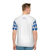 Blue Bear Men's Loose T-Shirt (All White)