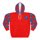 ZeLimited Blue Bear Colorado Hoodie (Women's All Red)