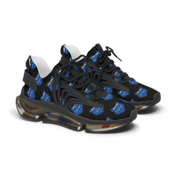Blue Bear Women's Athletic (Black background)