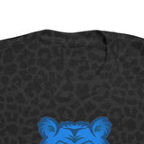 Blue Bear  - Men's Cheetah Print Shirt - By ZeLimited