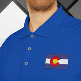 Embroidery Colorado flag - Men's polo