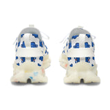 Blue Bear Men's Athletic (White background)