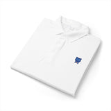 Embroidered Blue Bear Men's Performance Polo