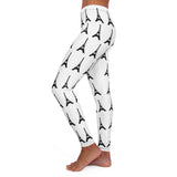 PARIZ Eiffel Tower Leggings (white with black)