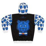 ZeLimited Blue Bear Colorado Hoodie (Men's Black & White)