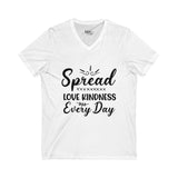 iULi'Style - "Spread Love and Kindness" women's V-Neck Tee