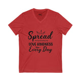 iULi'Style - "Spread Love and Kindness" women's V-Neck Tee