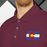 Embroidery Colorado flag - Men's polo