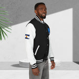 Colorado Blue Bear Letterman Jacket, Unisex Varsity Style, Perfect for Sports Fans, College Events, Casual Wear, Gifts for Him/Her