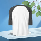 BLUE BEAR men's Raglan Tee, Graphic Shirt, Perfect for every Day, Unique Gift for Him Casual Wear, Apparel