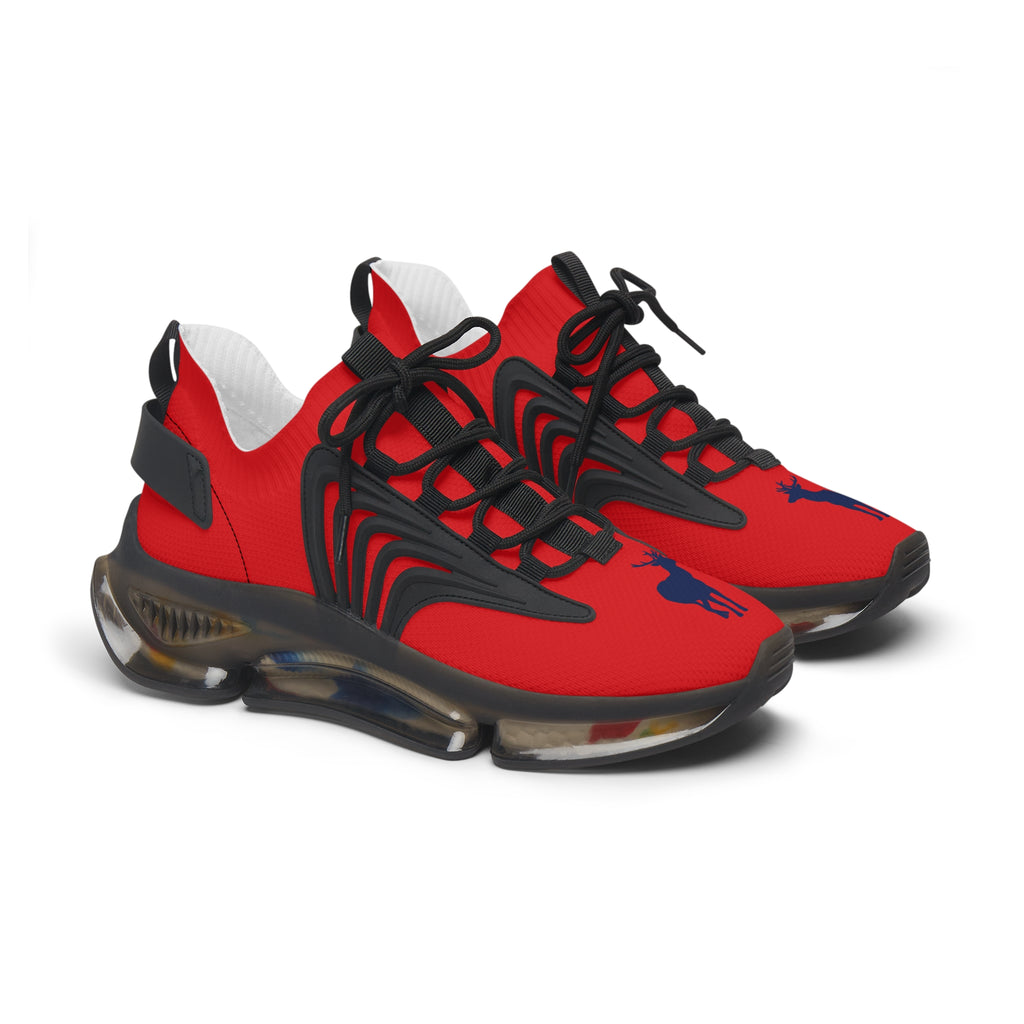 ZeLimited Female Elk Silhouette Women's Mesh Sneakers (Red 2)