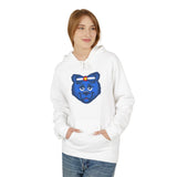 women's hoody blue bear