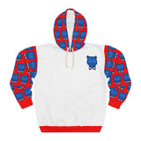 ZeLimited Blue Bear Colorado Hoodie (Men's Red & White)