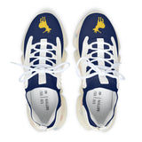 ZeLimited Female Elk Silhouette Women's Mesh Sneakers (Navy Blue 2)