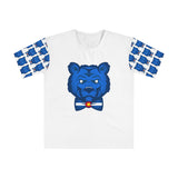 Blue Bear Men's Loose T-Shirt (All White)