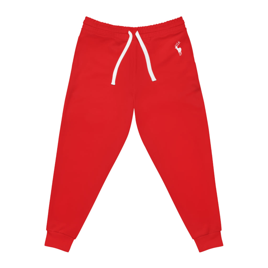 ZeLimited Male Elk Silhouette Sweatpants (red)