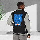 Colorado Blue Bear Letterman Jacket, Unisex Varsity Style, Perfect for Sports Fans, College Events, Casual Wear, Gifts for Him/Her