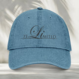 BLUE BEAR by ZeLimited -  Denim Hat - Fun Outdoor Accessory