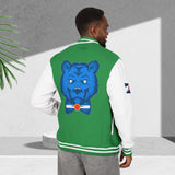 Colorado Blue Bear Letterman Jacket, Unisex Varsity Style, Perfect for Sports Fans, College Events, Casual Wear, Gifts for Him/Her