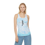JOSI LOVE Graphic Tee, Tie Dye Racerback Tank Top - Style Shirt for Yoga and Festivals
