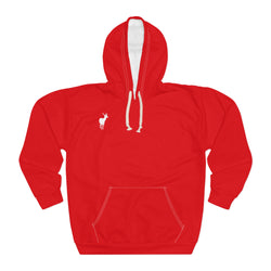 ZeLimited Female Elk Silhouette Hoodie (Red)